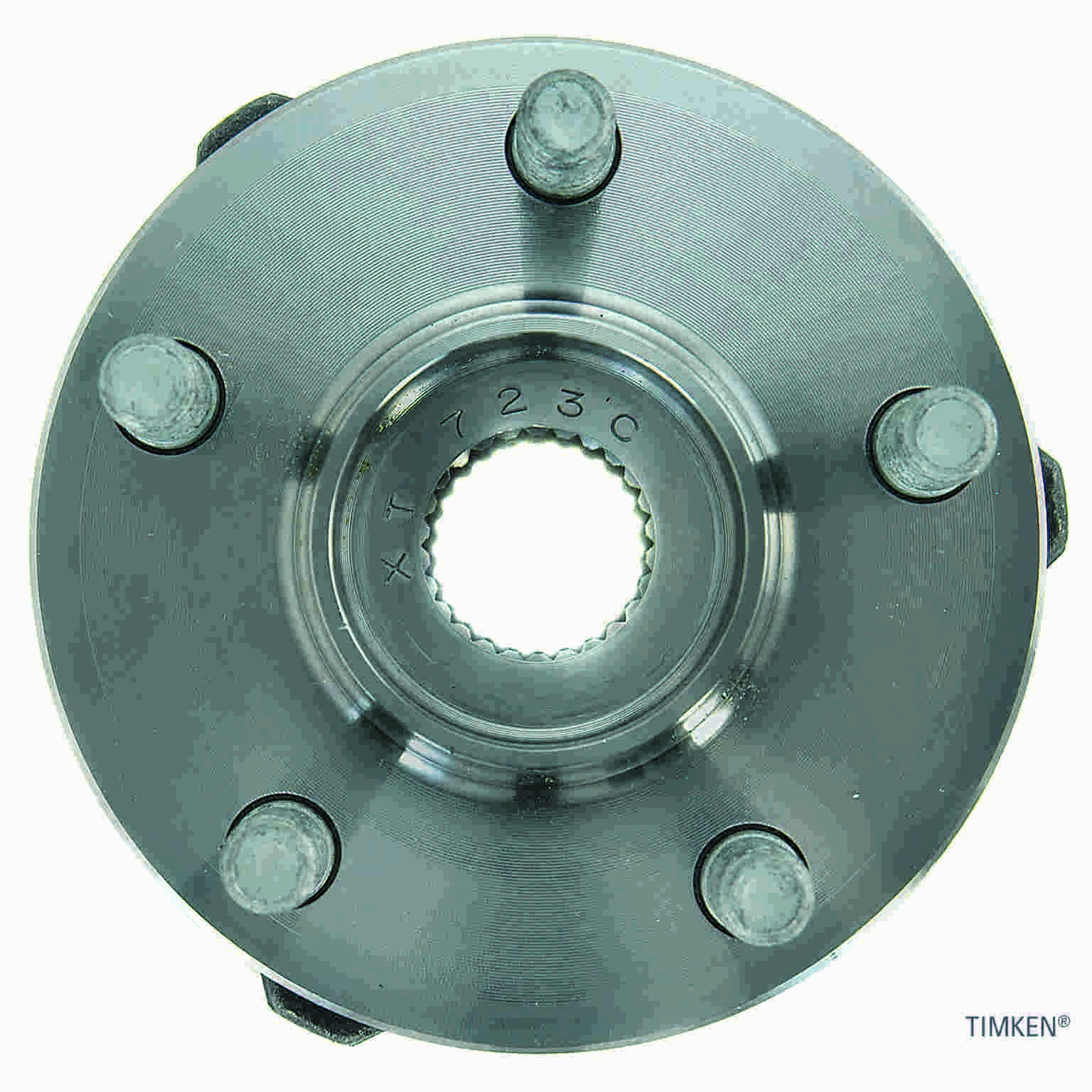 Back View of Front Wheel Bearing and Hub Assembly TIMKEN 513138