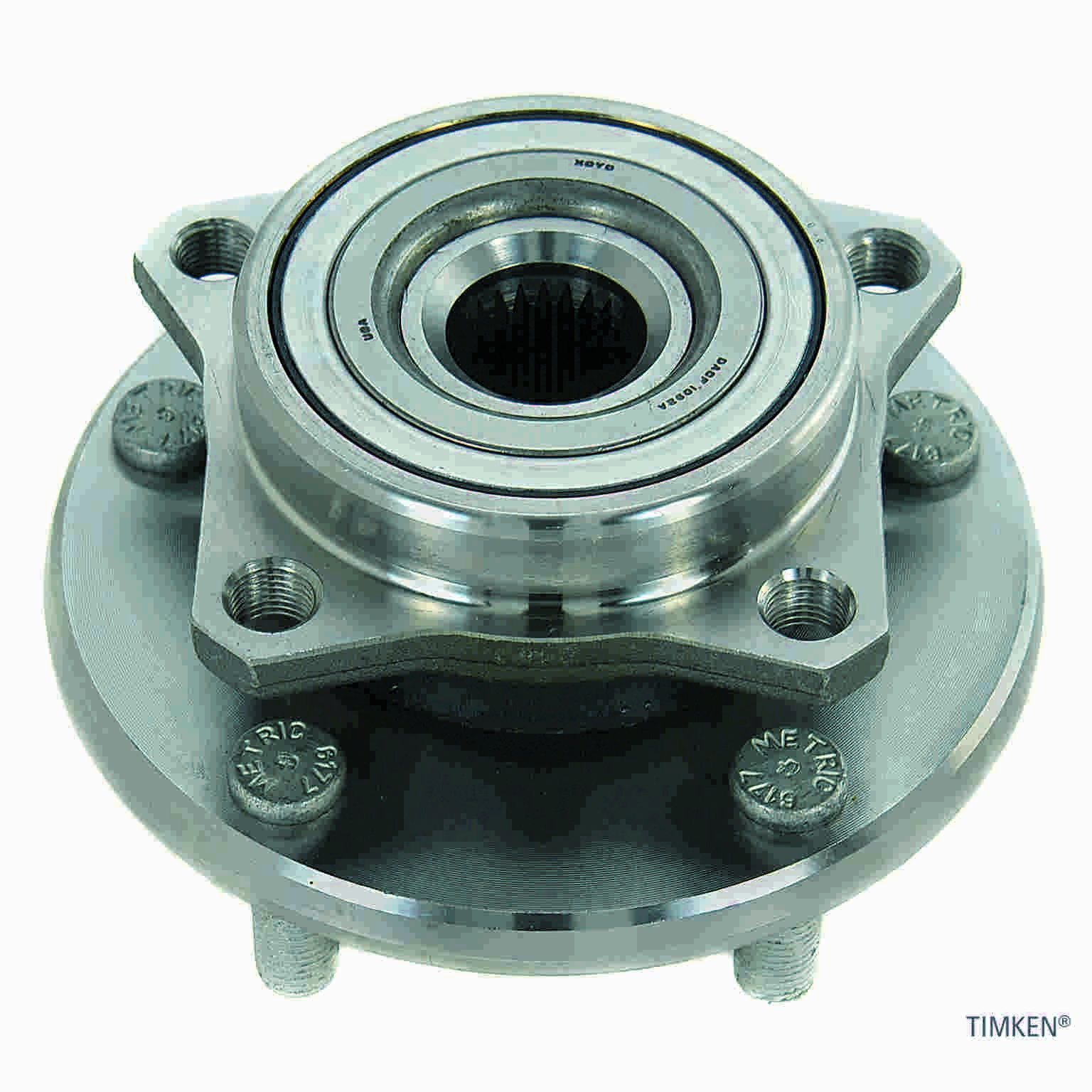 Angle View of Front Wheel Bearing and Hub Assembly TIMKEN 513157