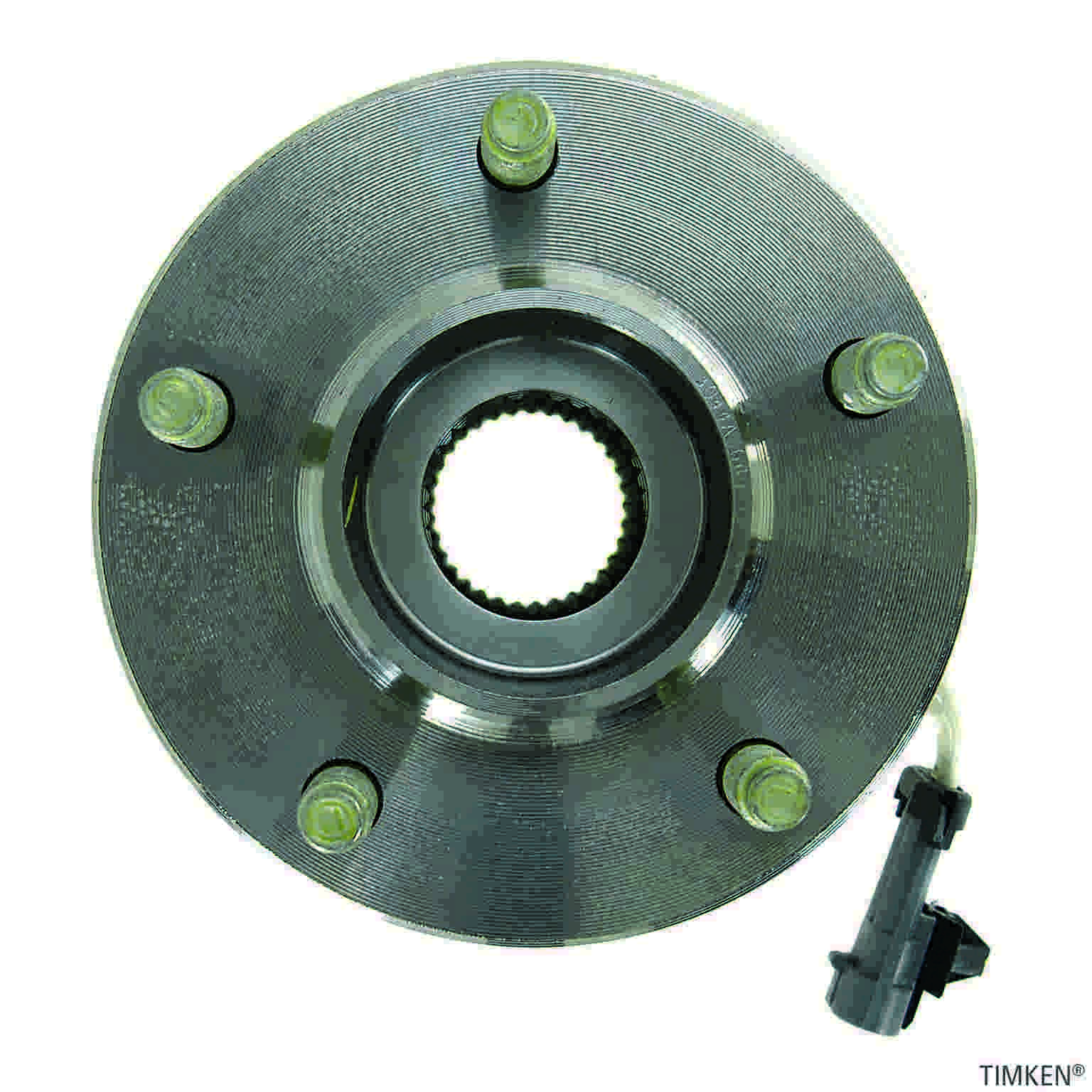 Back View of Front Wheel Bearing and Hub Assembly TIMKEN 513179