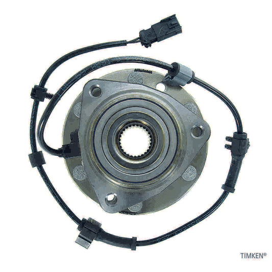 Top View of Front Wheel Bearing and Hub Assembly TIMKEN 513188