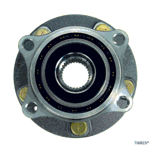 Top View of Front Wheel Bearing and Hub Assembly TIMKEN 513266