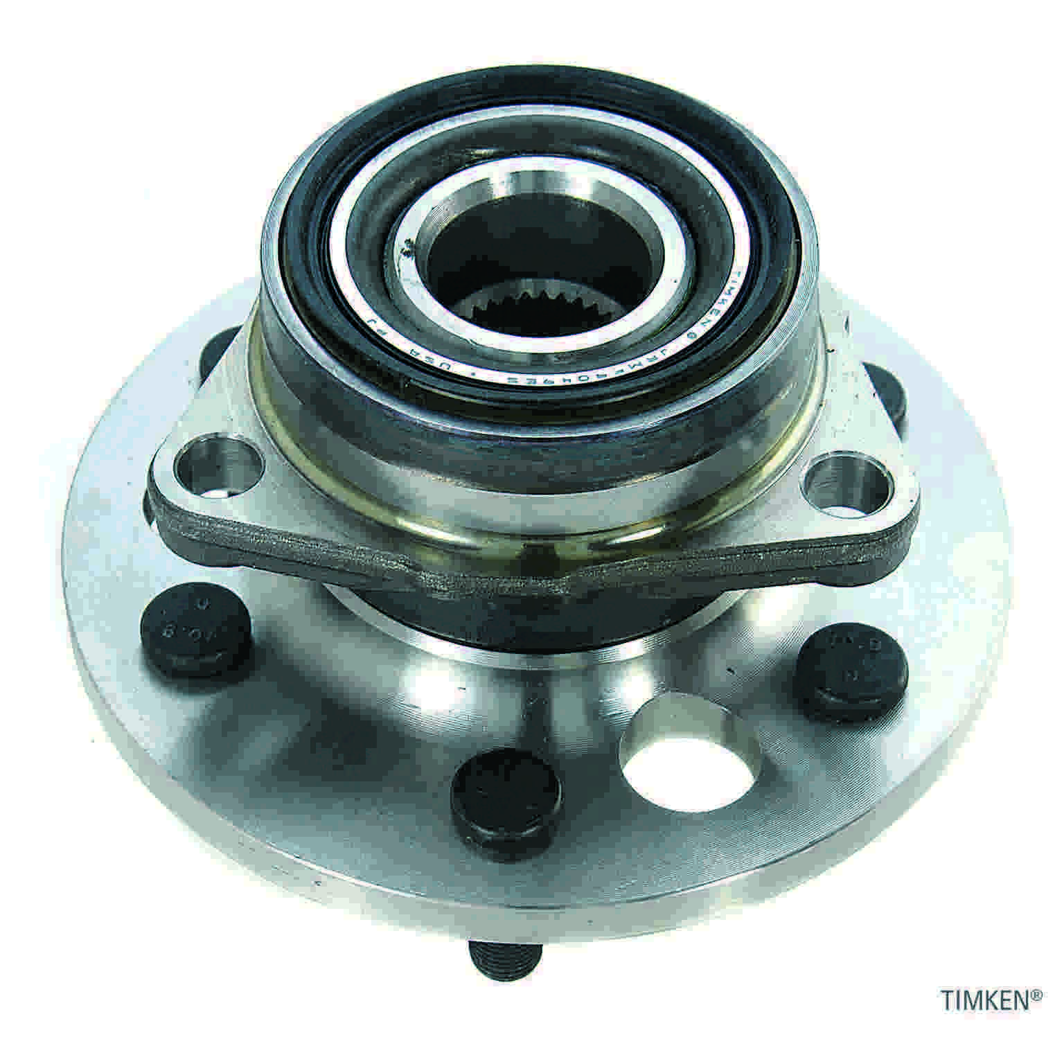 Angle View of Front Wheel Bearing and Hub Assembly TIMKEN 515001