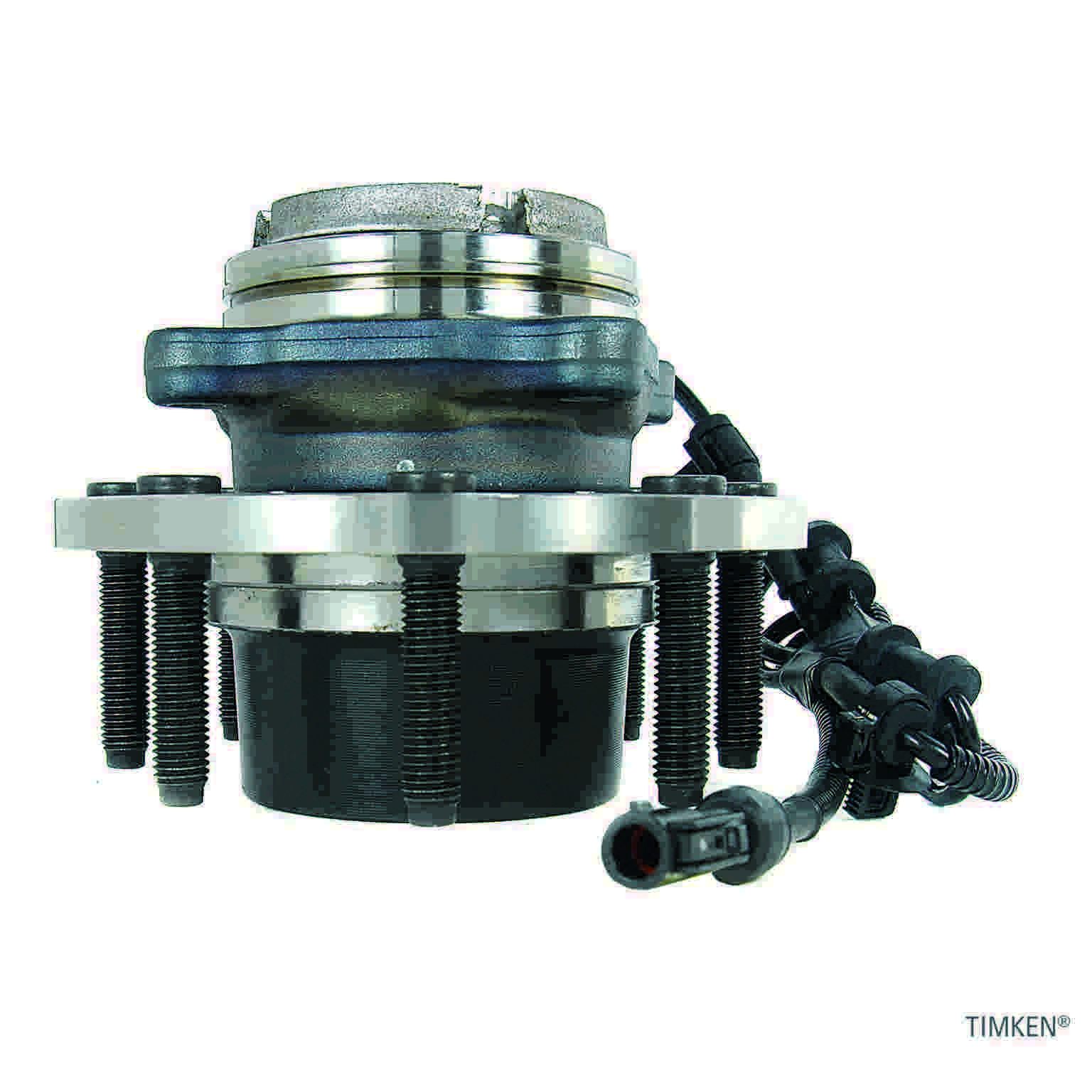 Side View of Front Wheel Bearing and Hub Assembly TIMKEN 515020