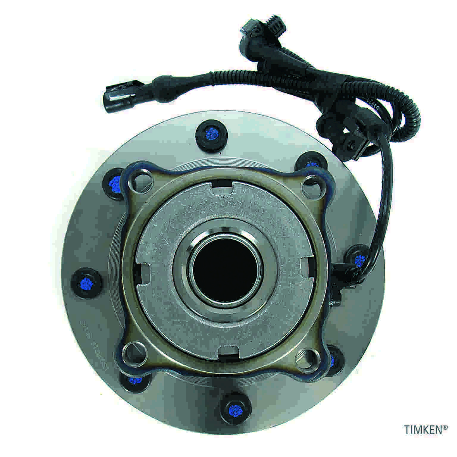 Top View of Front Wheel Bearing and Hub Assembly TIMKEN 515025