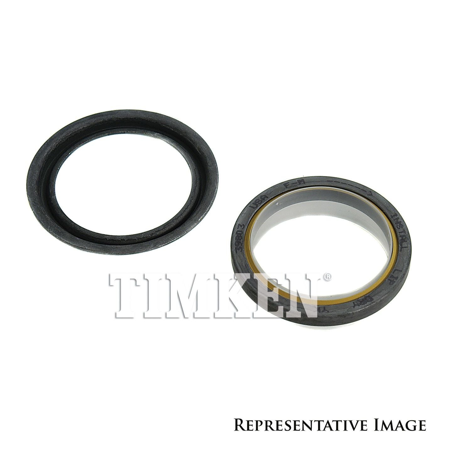 Back View of Rear Engine Crankshaft Seal TIMKEN 5279