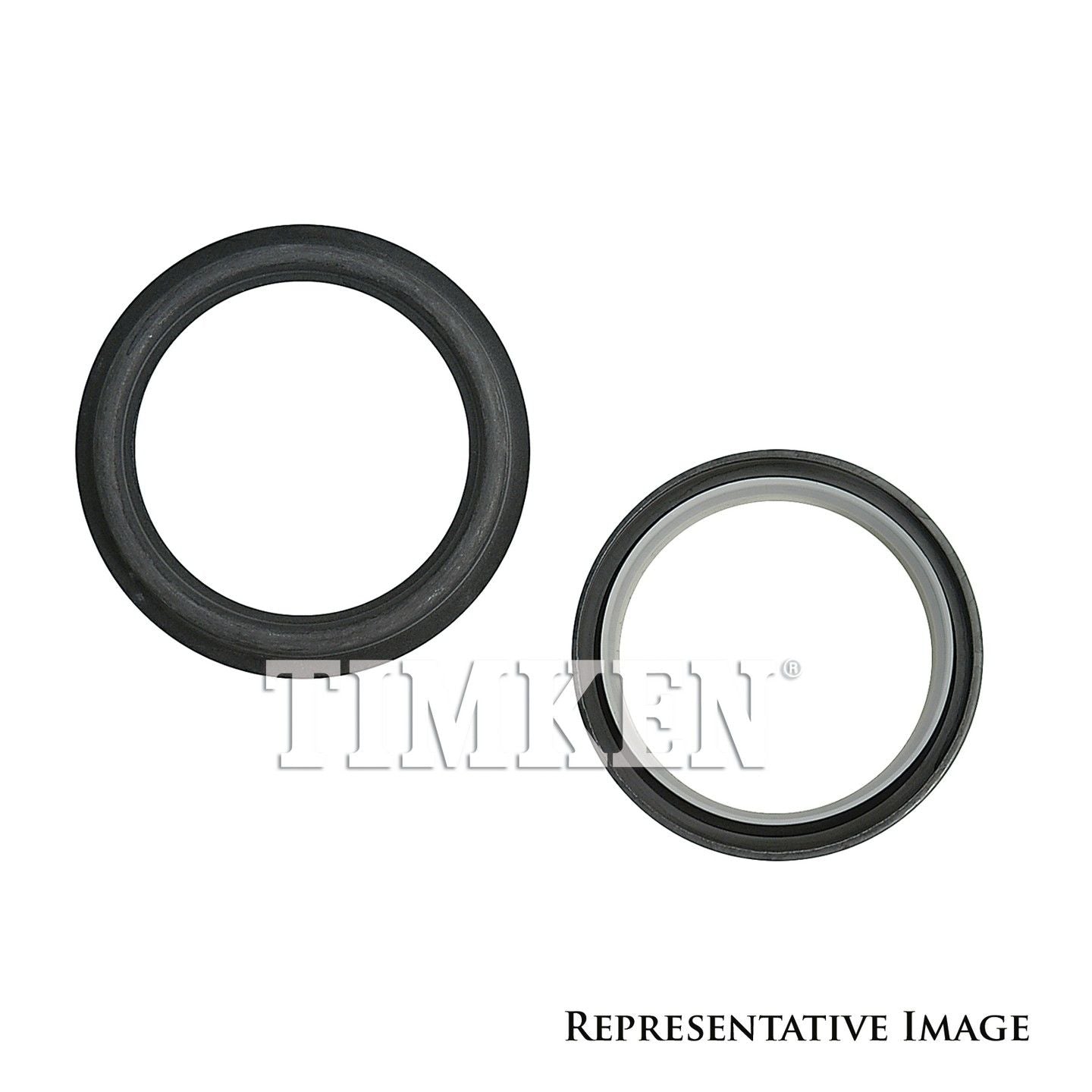 Top View of Rear Engine Crankshaft Seal TIMKEN 5279