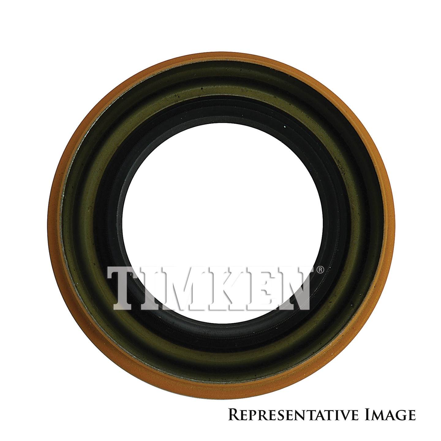 Top View of Rear Differential Pinion Seal TIMKEN 6818