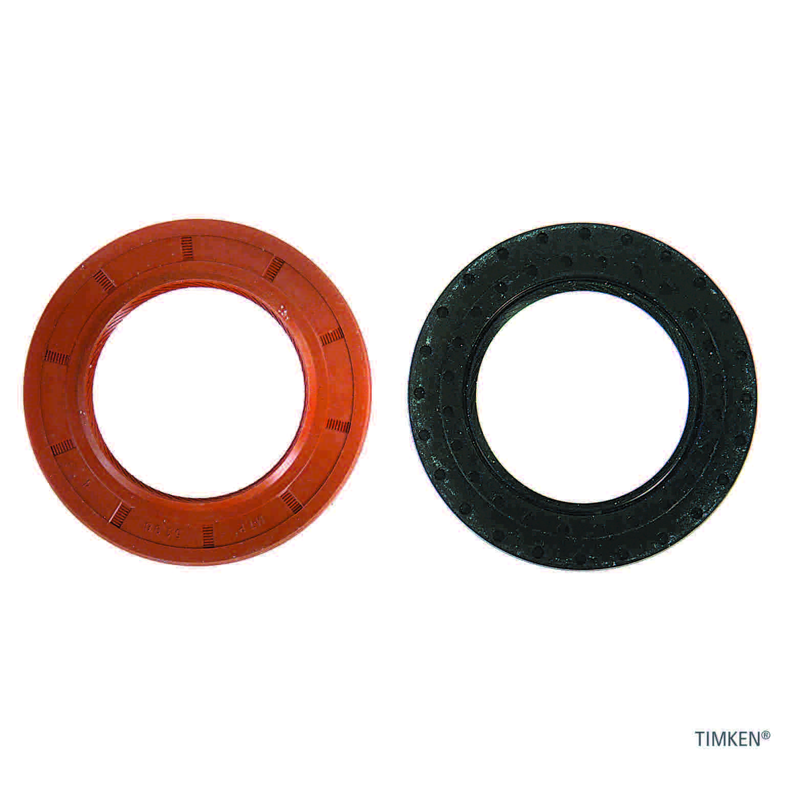 Top View of Front Engine Crankshaft Seal TIMKEN 710472