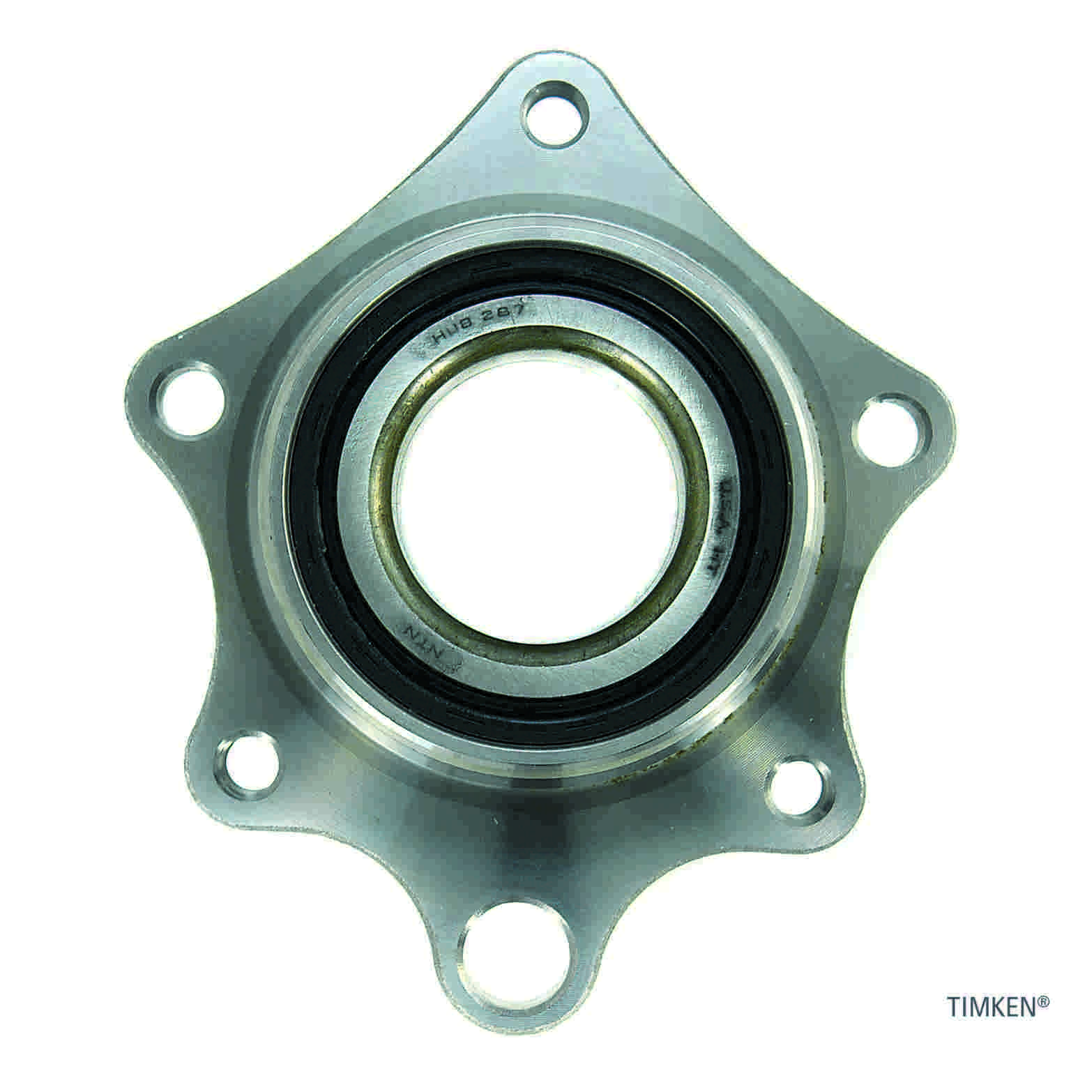 Top View of Rear Right Wheel Bearing Assembly TIMKEN BM500003