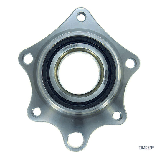 Top View of Rear Right Wheel Bearing Assembly TIMKEN BM500003