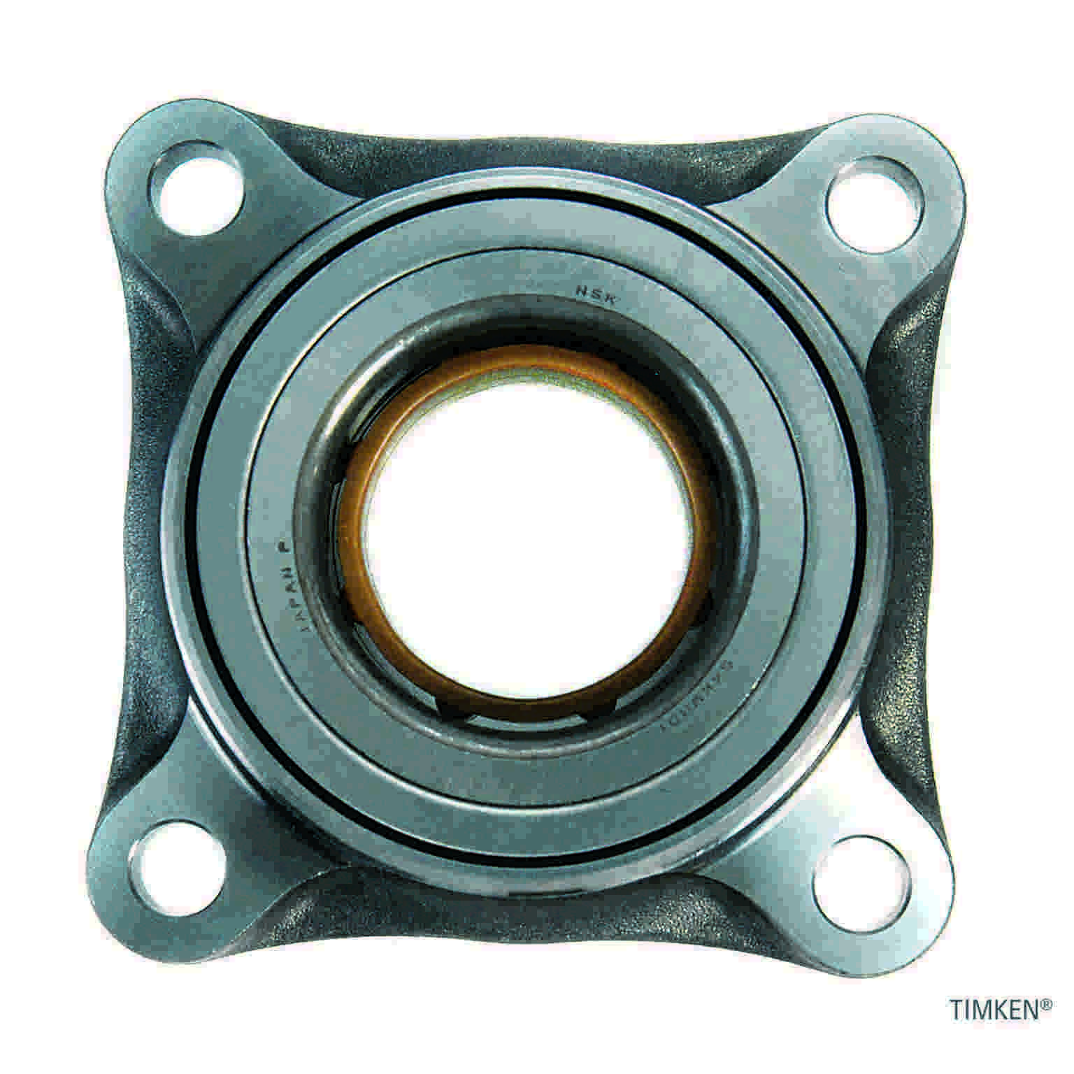 Top View of Front Wheel Bearing Assembly TIMKEN BM500007