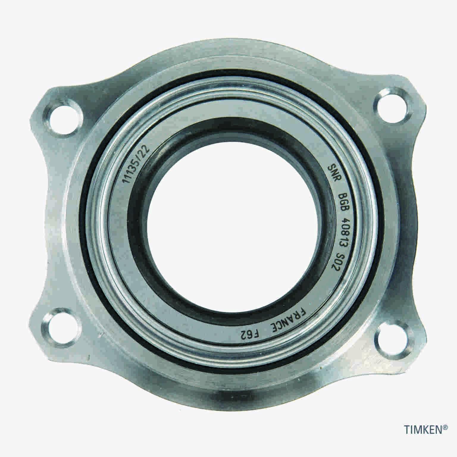 Top View of Rear Wheel Bearing Assembly TIMKEN BM500031