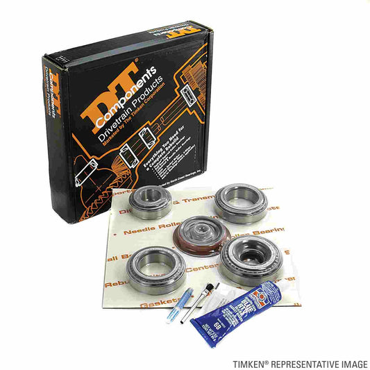 Angle View of Rear Axle Differential Bearing and Seal Kit TIMKEN DRK323