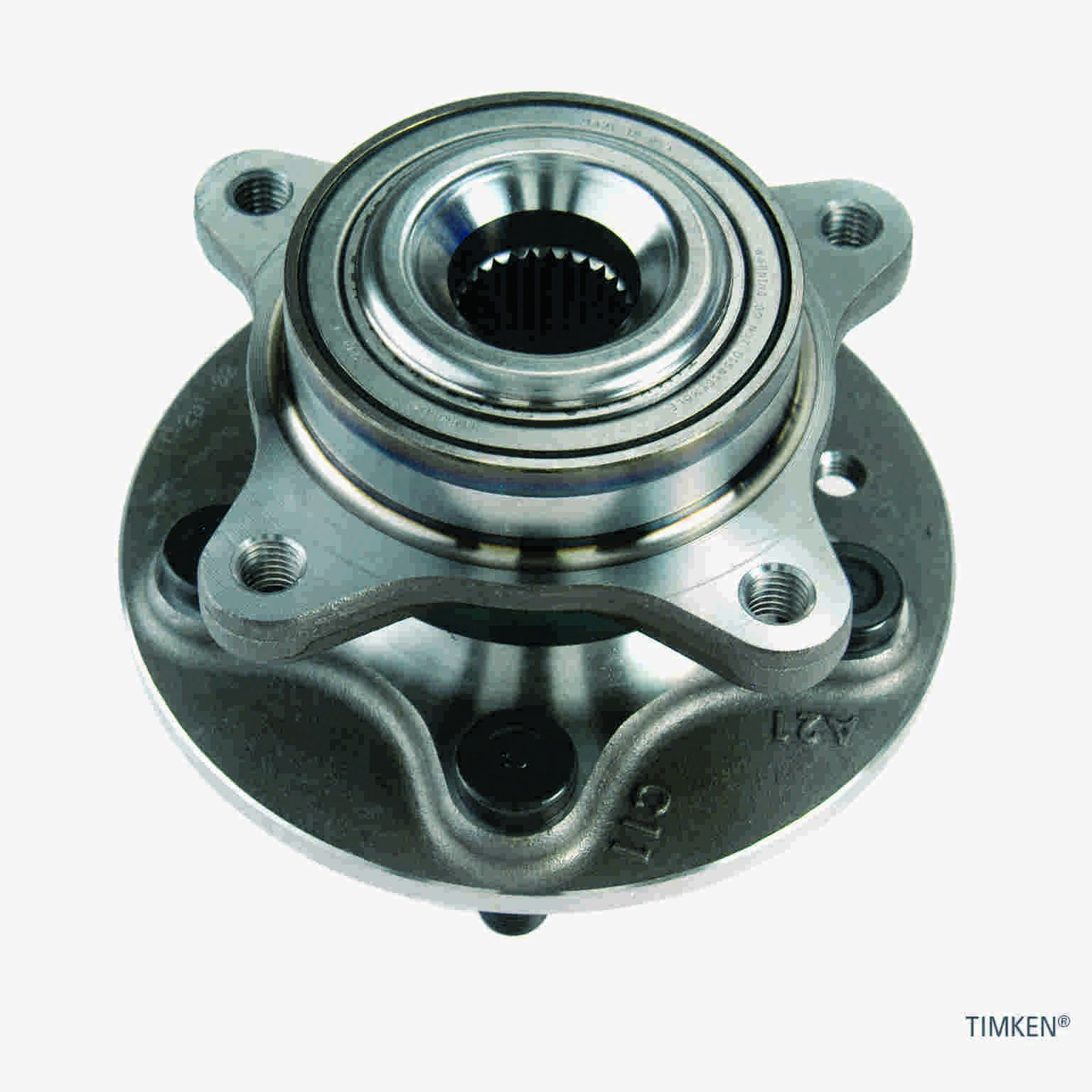 Angle View of Front Wheel Bearing and Hub Assembly TIMKEN HA500601