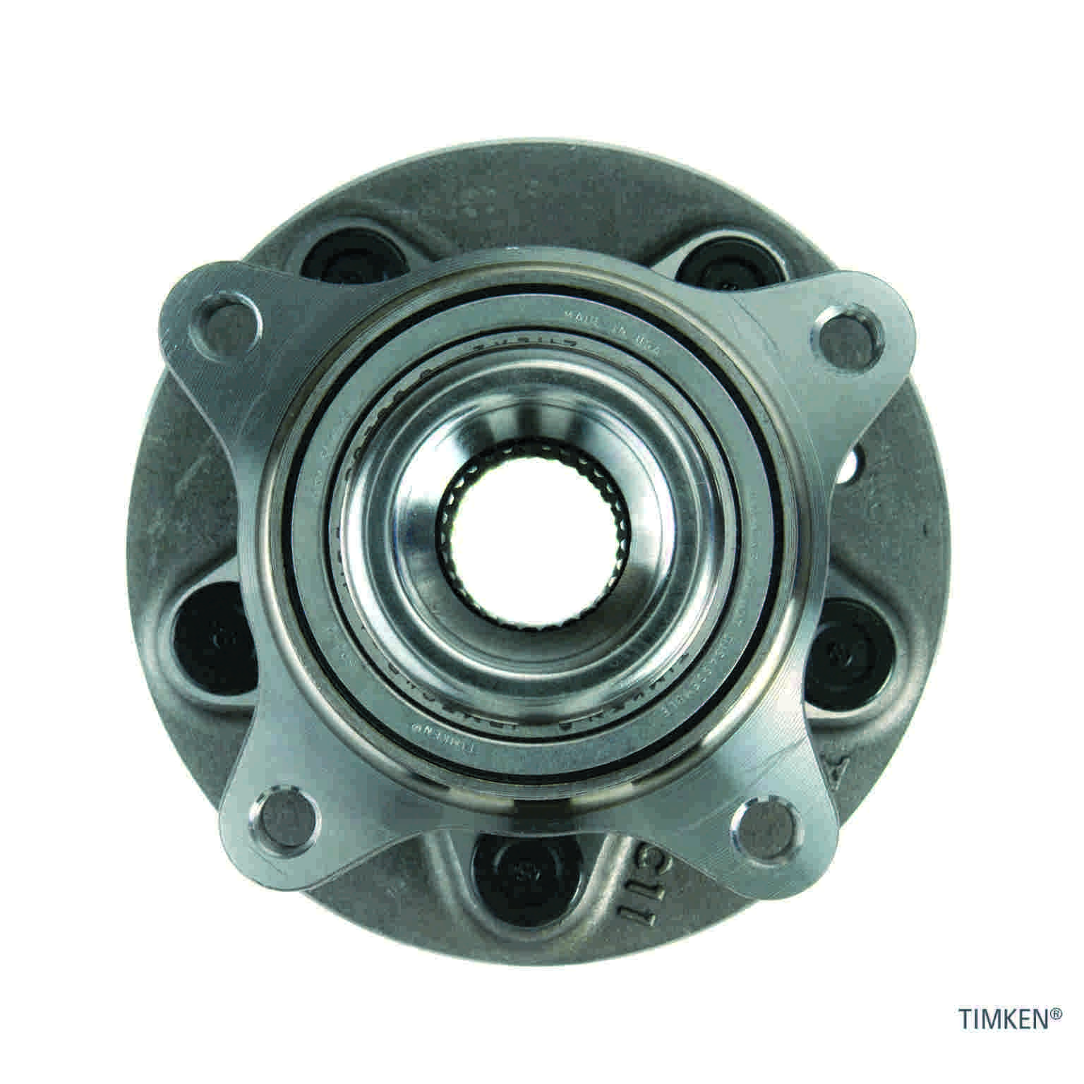 Top View of Front Wheel Bearing and Hub Assembly TIMKEN HA500601