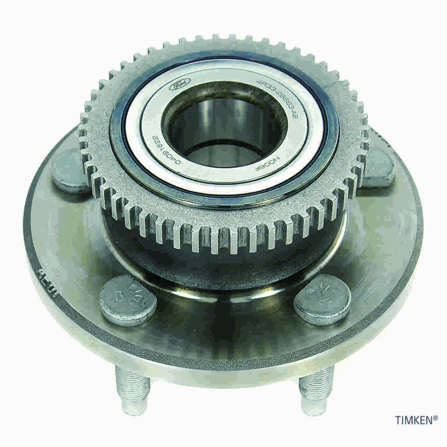 Angle View of Front Wheel Bearing and Hub Assembly TIMKEN HA590017