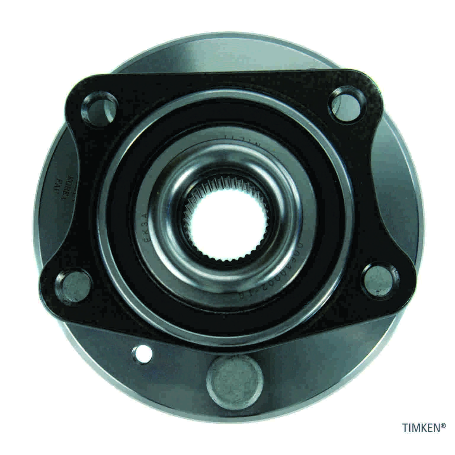 Top View of Rear Wheel Bearing and Hub Assembly TIMKEN HA590029