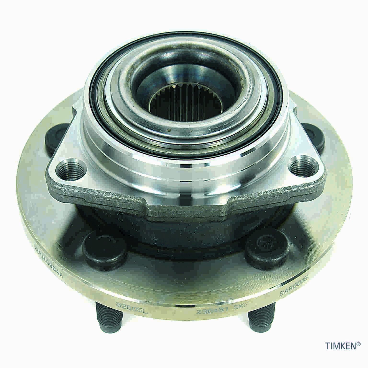 Angle View of Front Wheel Bearing and Hub Assembly TIMKEN HA590034