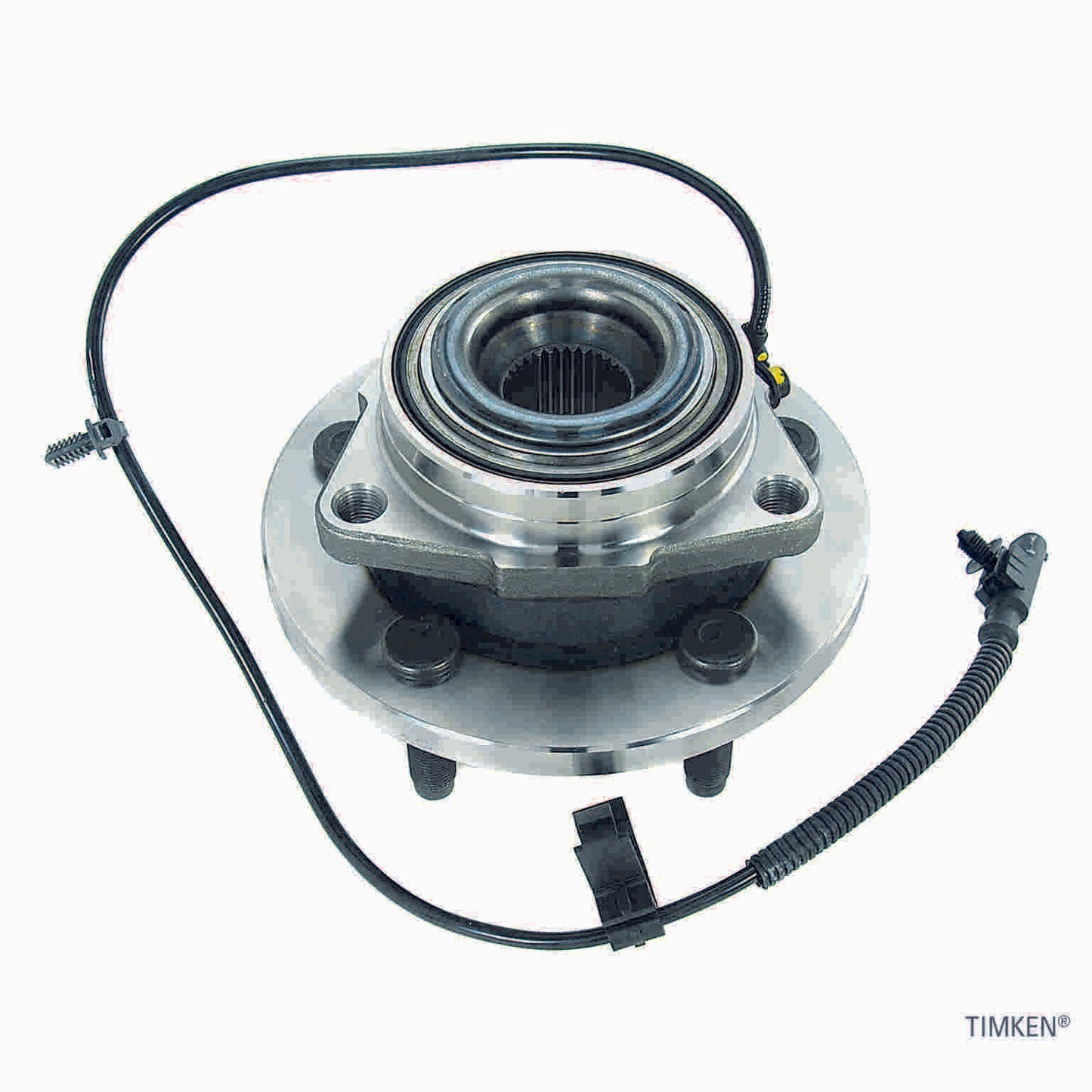 Angle View of Front Wheel Bearing and Hub Assembly TIMKEN HA590035