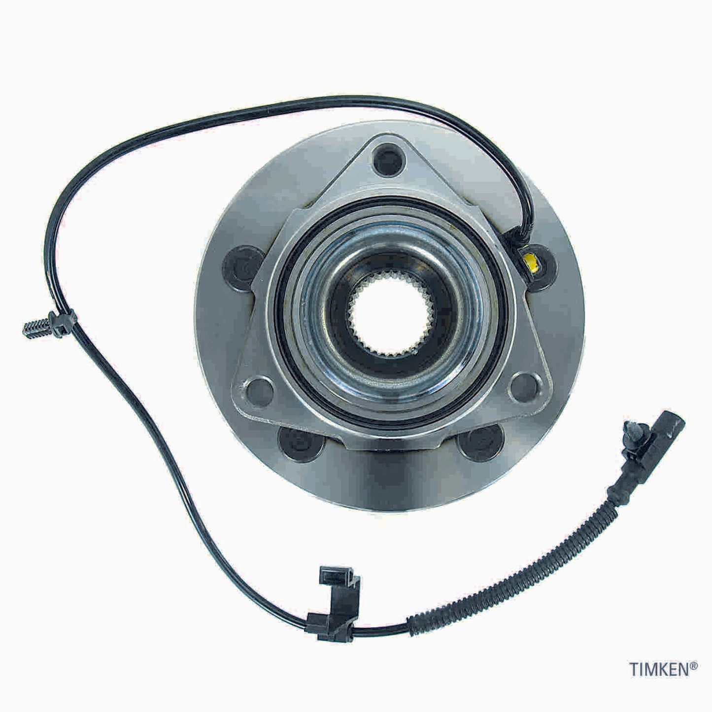 Top View of Front Wheel Bearing and Hub Assembly TIMKEN HA590035