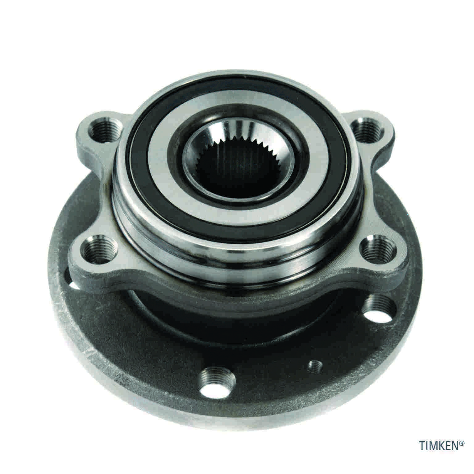 Angle View of Front Wheel Bearing and Hub Assembly TIMKEN HA590106