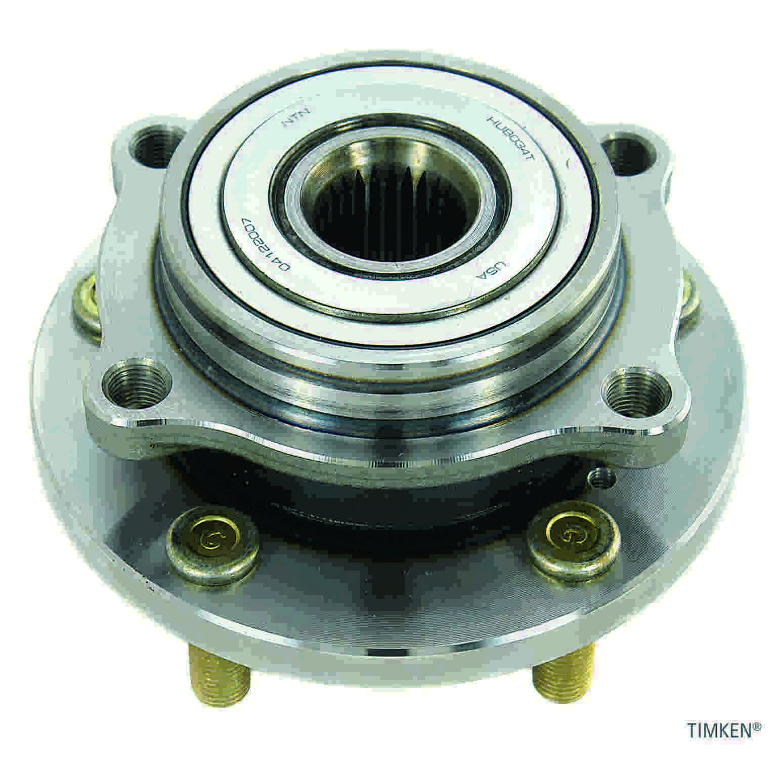 Angle View of Front Wheel Bearing and Hub Assembly TIMKEN HA590108