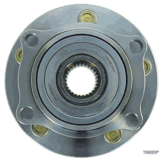 Top View of Front Wheel Bearing and Hub Assembly TIMKEN HA590108