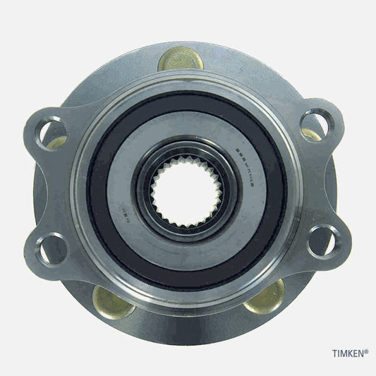 Top View of Rear Wheel Bearing and Hub Assembly TIMKEN HA590119