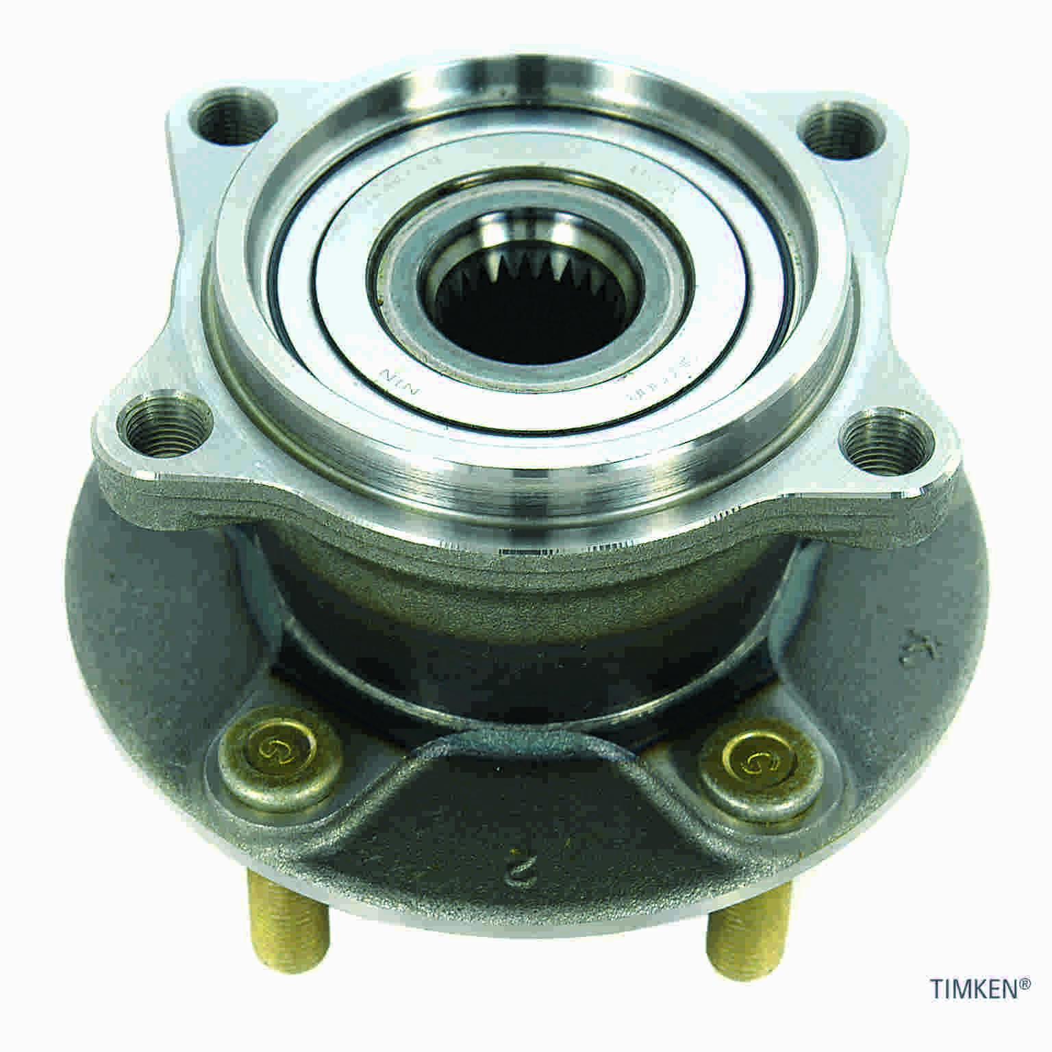 Angle View of Rear Wheel Bearing and Hub Assembly TIMKEN HA590120