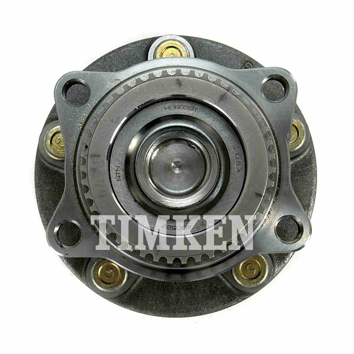 Top View of Rear Wheel Bearing and Hub Assembly TIMKEN HA590143