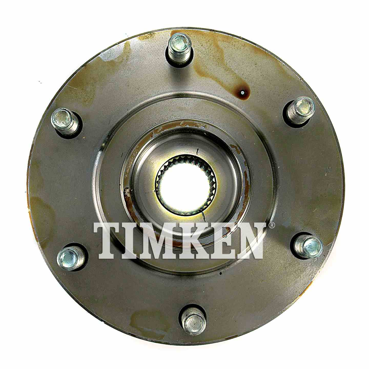 Back View of Front Wheel Bearing and Hub Assembly TIMKEN HA590145