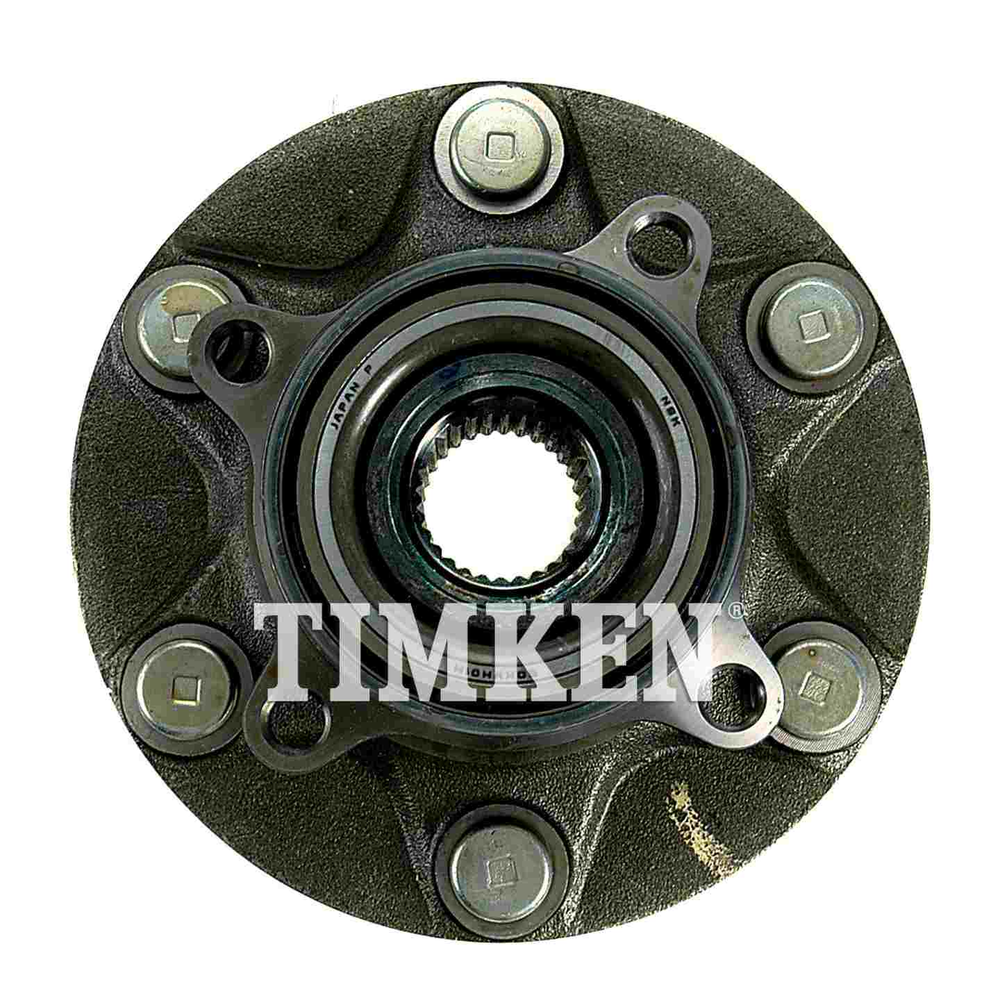 Top View of Front Wheel Bearing and Hub Assembly TIMKEN HA590145