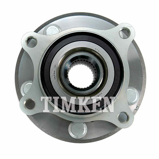 Top View of Front Wheel Bearing and Hub Assembly TIMKEN HA590147