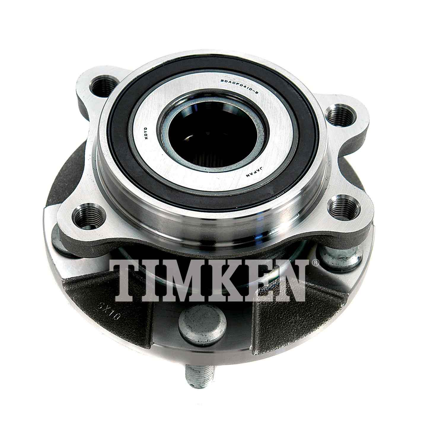 Angle View of Front Wheel Bearing and Hub Assembly TIMKEN HA590168