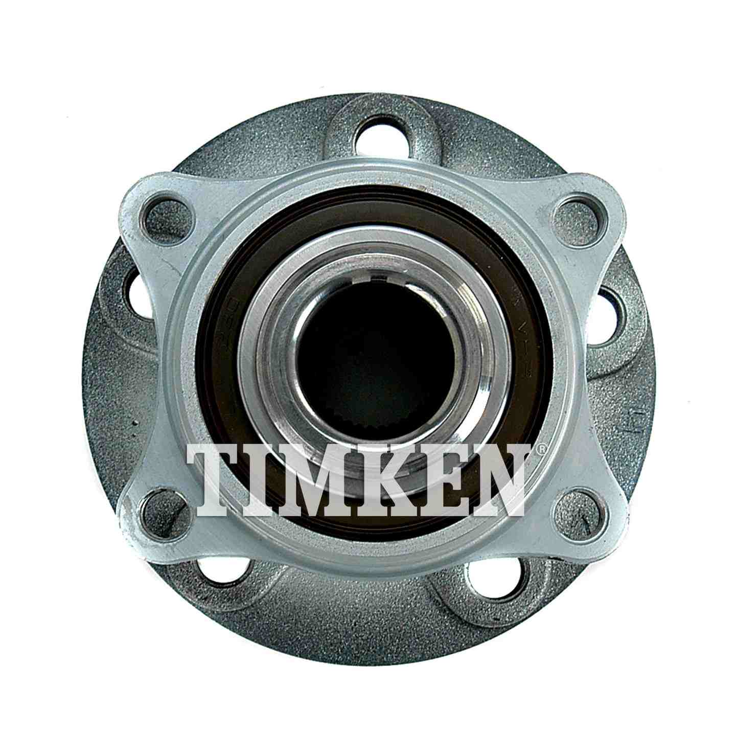 Top View of Front Wheel Bearing and Hub Assembly TIMKEN HA590187