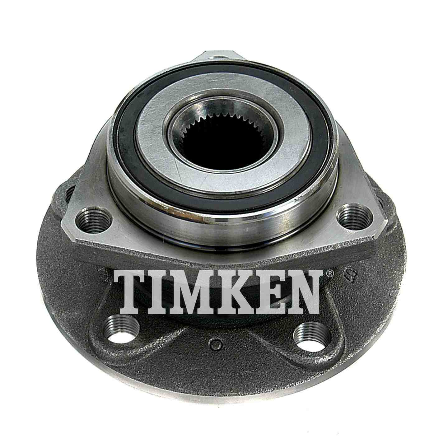 Angle View of Front Wheel Bearing and Hub Assembly TIMKEN HA590198