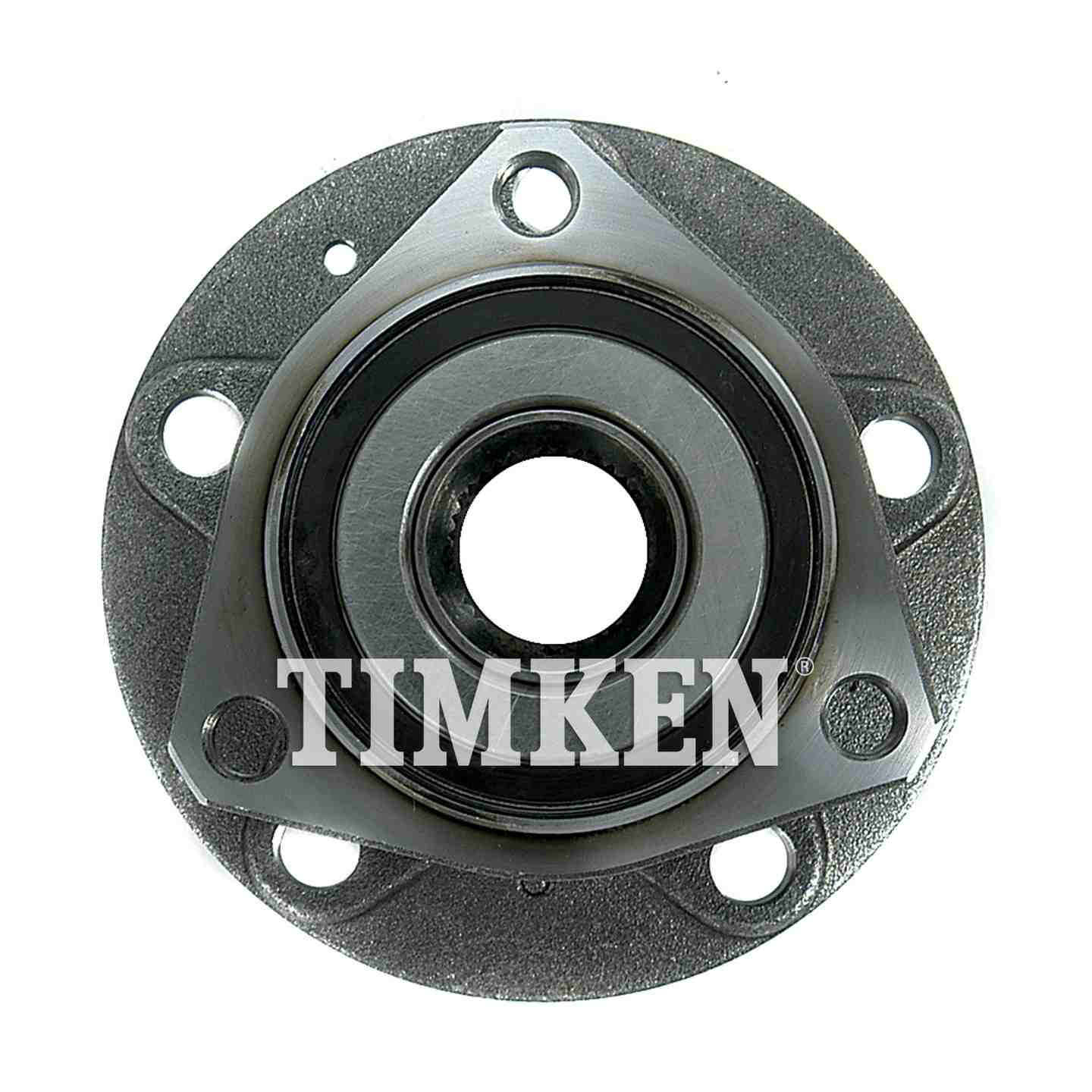 Top View of Front Wheel Bearing and Hub Assembly TIMKEN HA590198