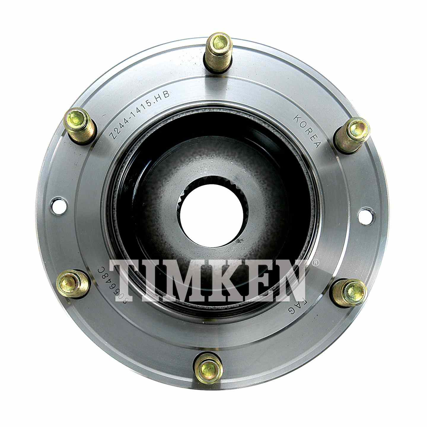 Back View of Front Wheel Bearing and Hub Assembly TIMKEN HA590206