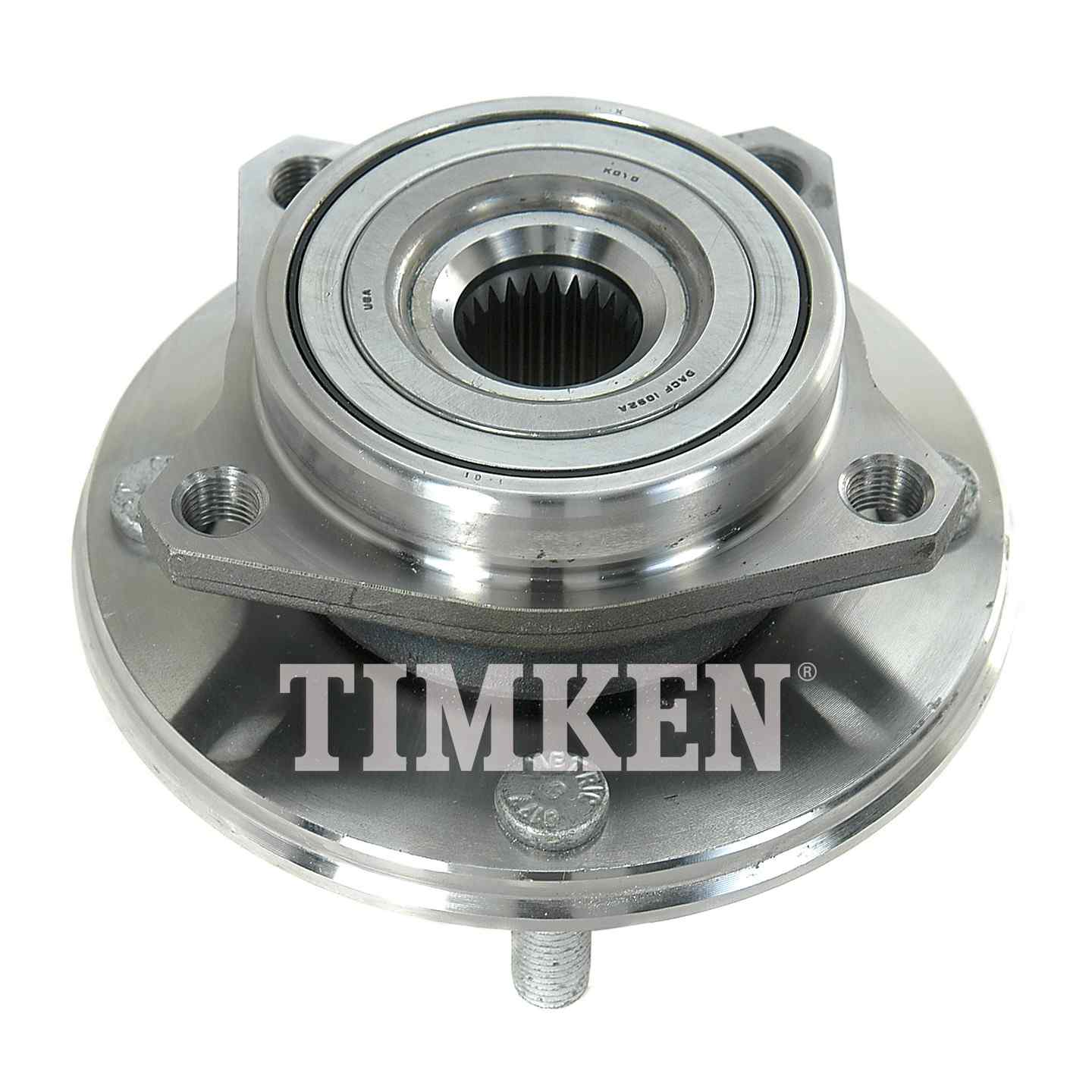 Angle View of Front Wheel Bearing and Hub Assembly TIMKEN HA590240