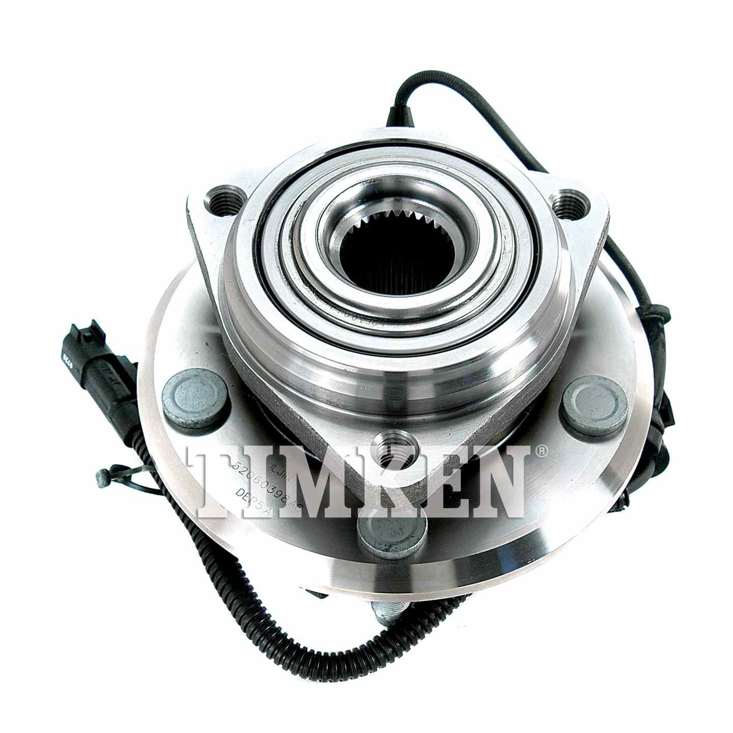 Angle View of Front Wheel Bearing and Hub Assembly TIMKEN HA590242