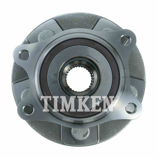 Top View of Front Wheel Bearing and Hub Assembly TIMKEN HA590267