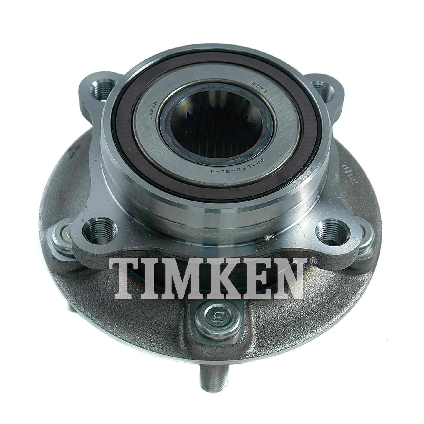 Angle View of Front Wheel Bearing and Hub Assembly TIMKEN HA590271