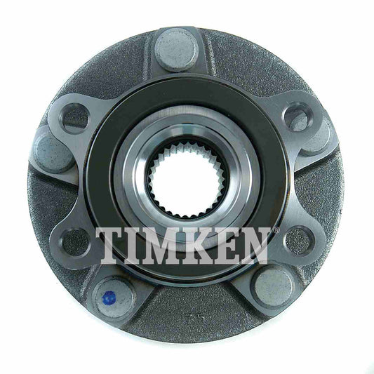 Top View of Front Wheel Bearing and Hub Assembly TIMKEN HA590278