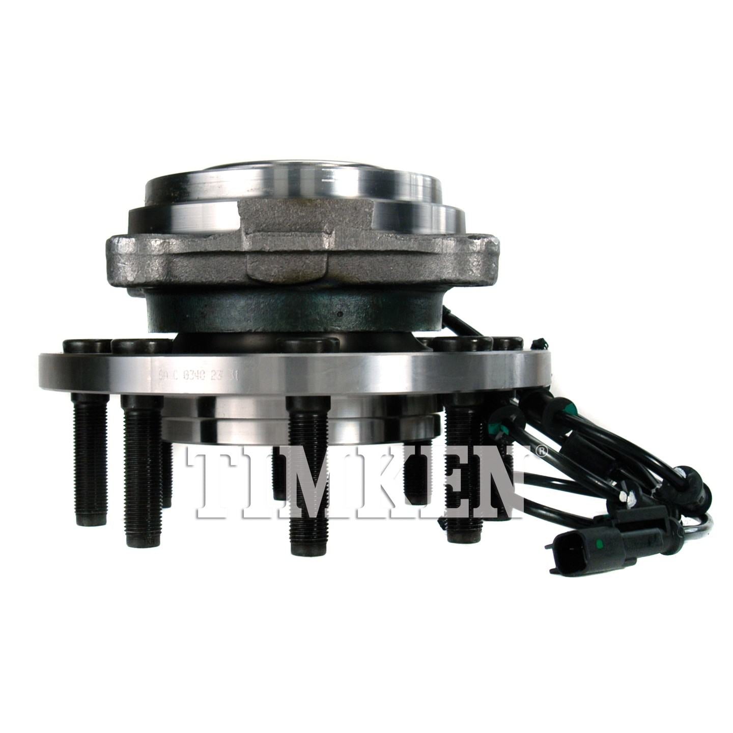 Side View of Front Wheel Bearing and Hub Assembly TIMKEN HA590346