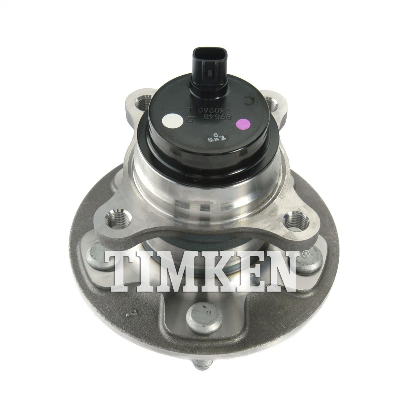 Angle View of Front Left Wheel Bearing and Hub Assembly TIMKEN HA590428