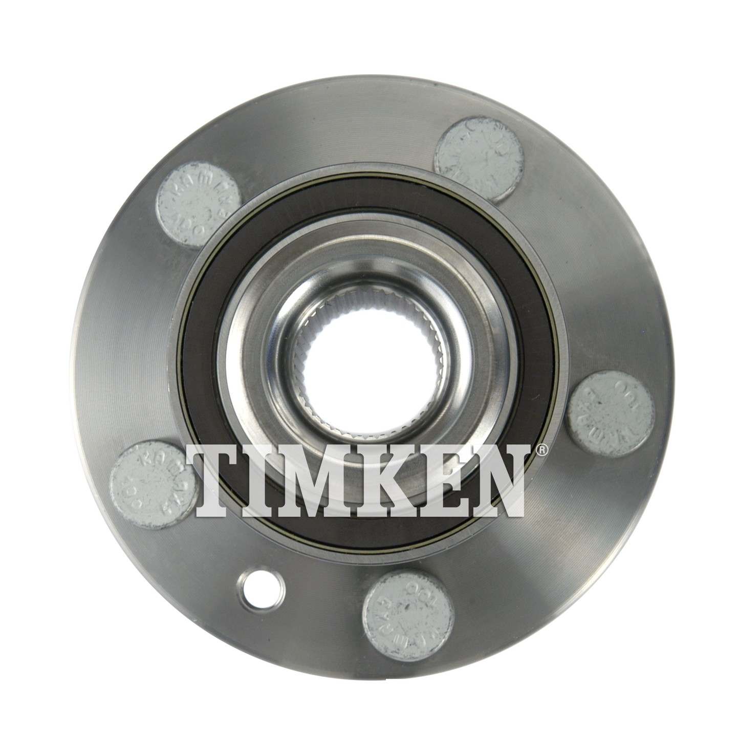 Top View of Front Wheel Bearing and Hub Assembly TIMKEN HA590443