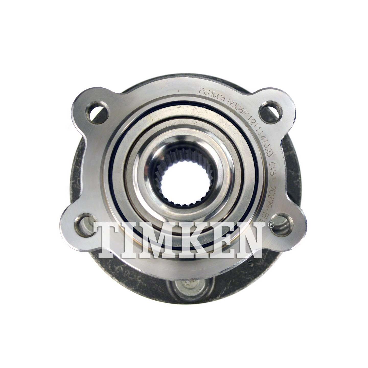 Top View of Rear Wheel Bearing and Hub Assembly TIMKEN HA590479