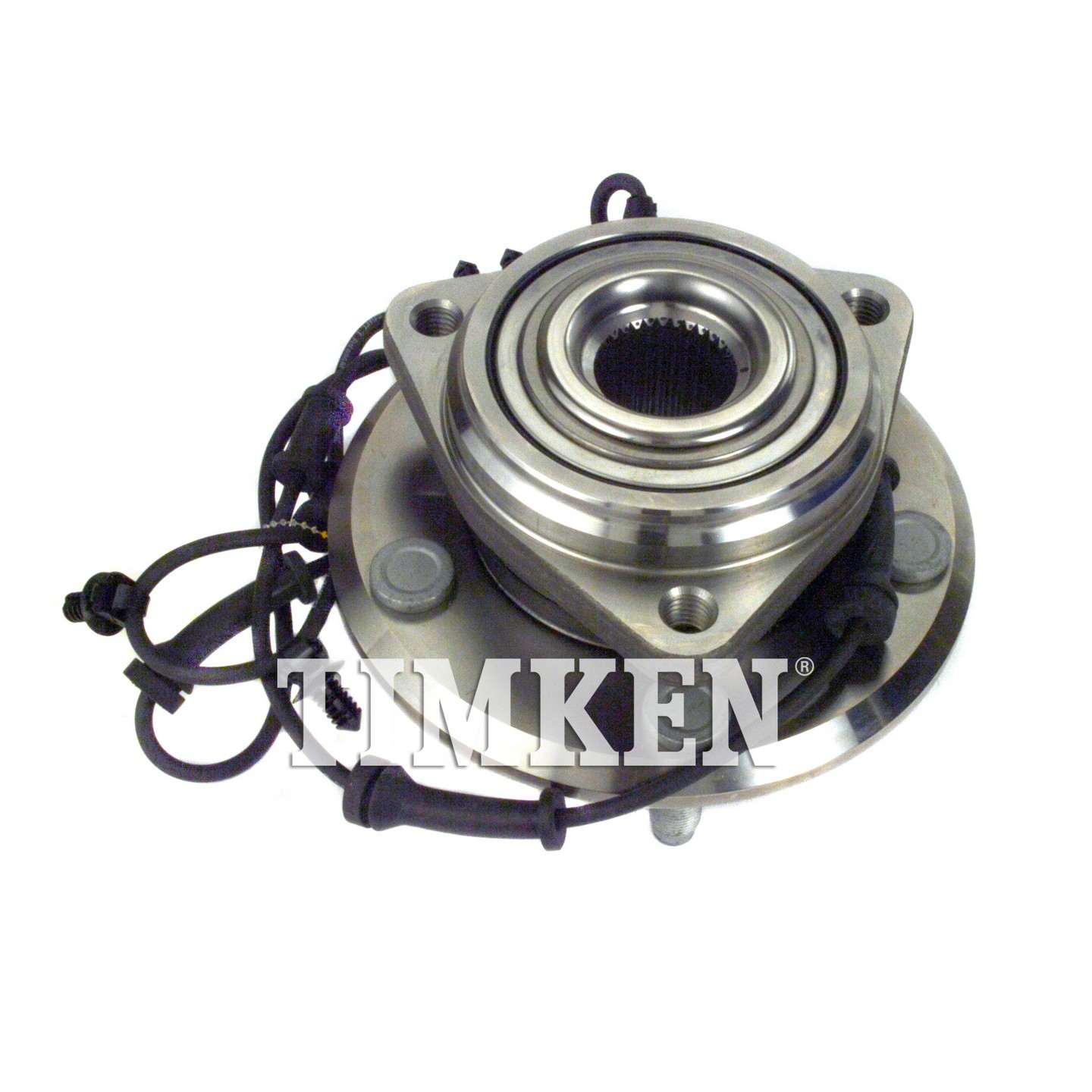 Angle View of Front Wheel Bearing and Hub Assembly TIMKEN HA590482