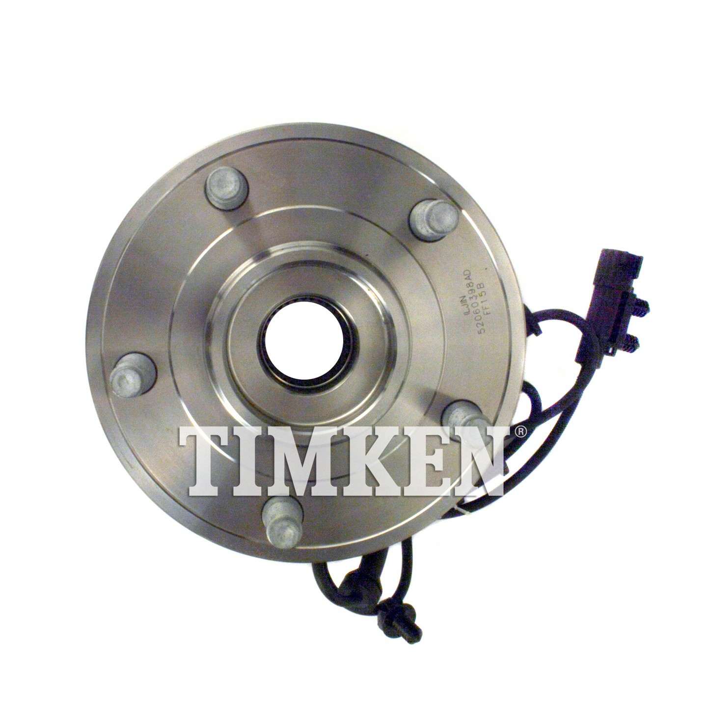 Back View of Front Wheel Bearing and Hub Assembly TIMKEN HA590482