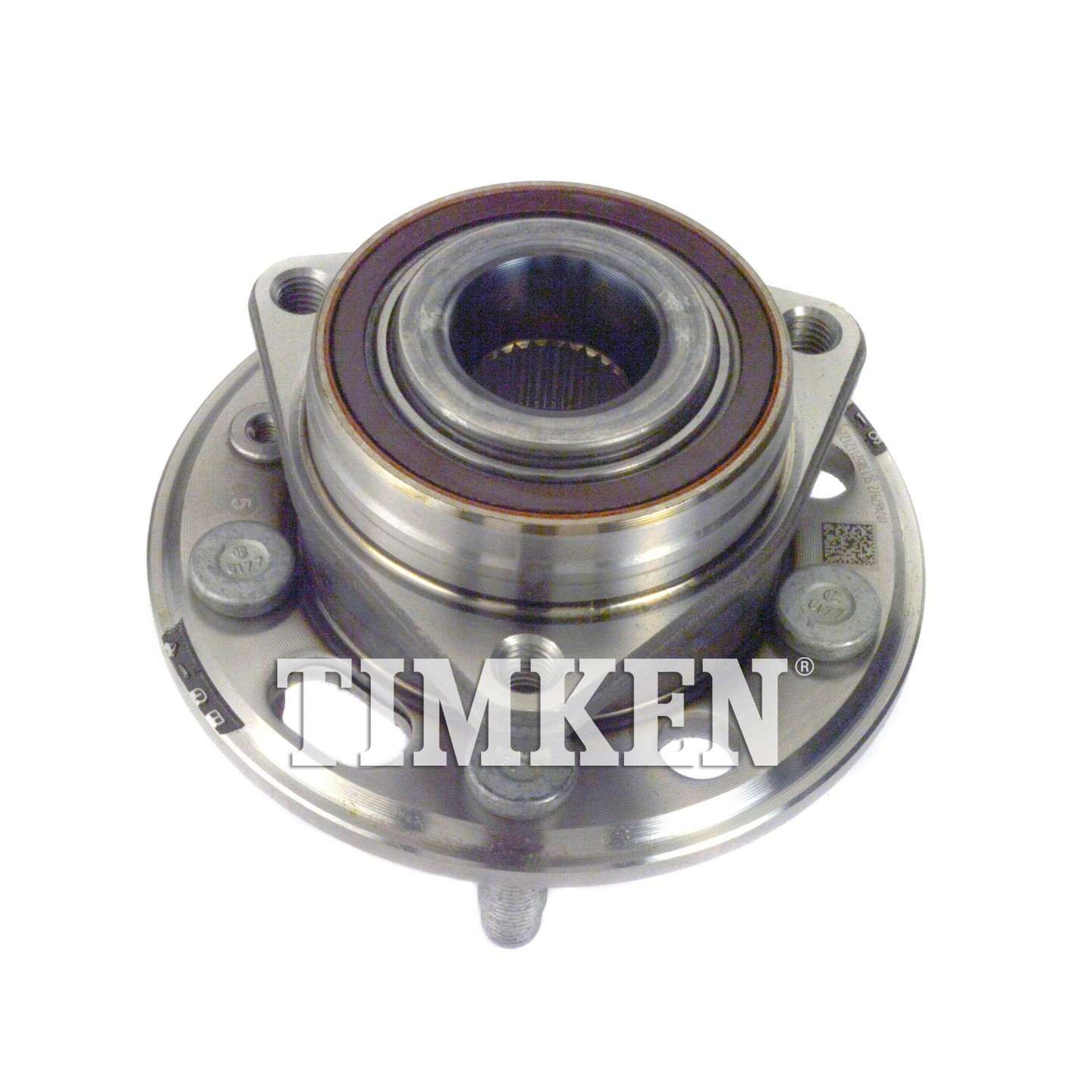 Angle View of Front Wheel Bearing and Hub Assembly TIMKEN HA590486